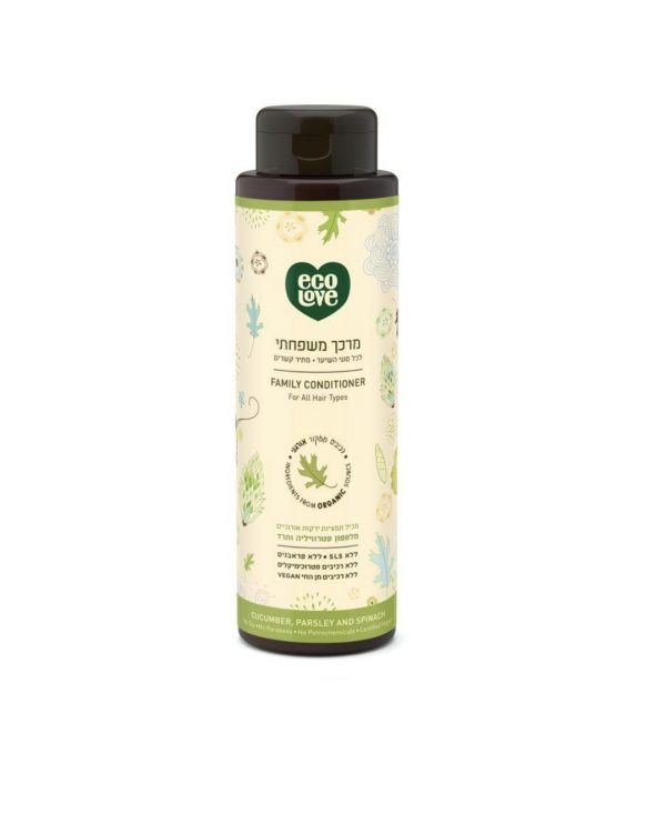 מרכך שיער משפחתי טבעי ECOLOVE
