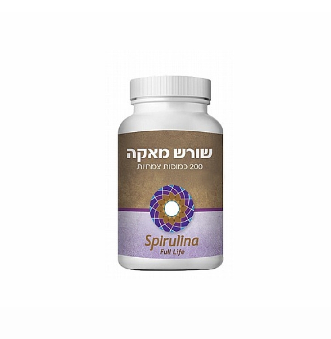 שורש מאקה אורגני 200 כמוסות