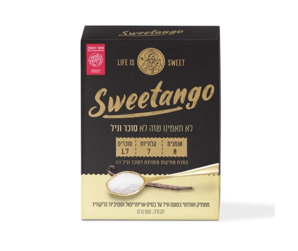 סוויטאנגו ממתיק בטעם וניל 100 גרם