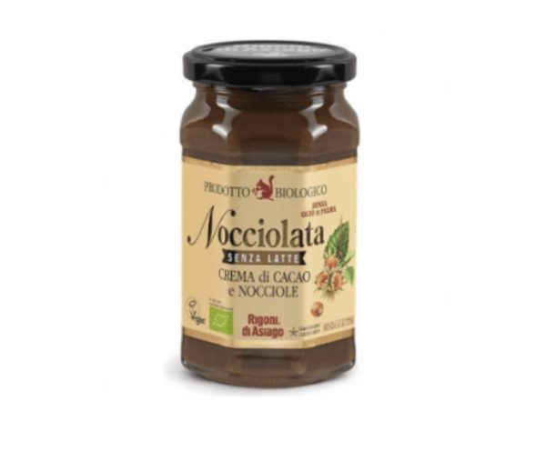 ממרח אגוזי לוז אורגני ללא חלב 270 גרם- Nocciolata