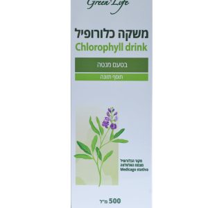 משקה כלורופיל בטעם מנטה - 500 מ"ל