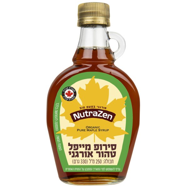סירופ מייפל  250 מ"ל Nutrazen