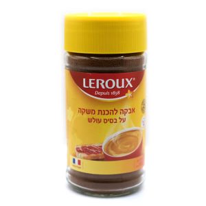 תחליף קפה - אבקה להכנת משקה על בסיס עולש